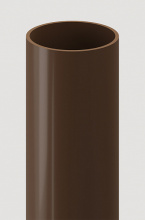Труба водосточная Döcke Standart d 86мм 1 м.п. (Светло-коричневый)
